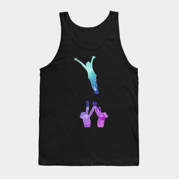 Women’s group doing straight jump to back Tank Top by artsyreader